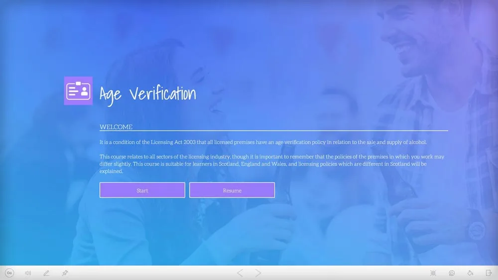age verification course 1