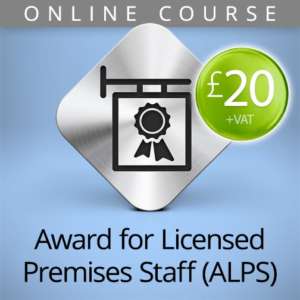 alps licensed premises staff online course