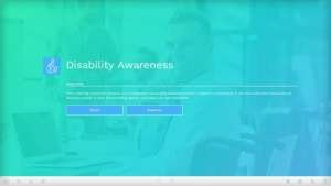 disability awareness online course screenshot 1