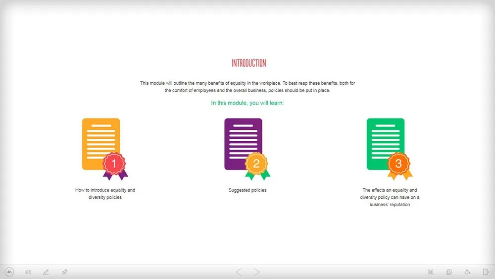 equality and diversity online course screenshot 74